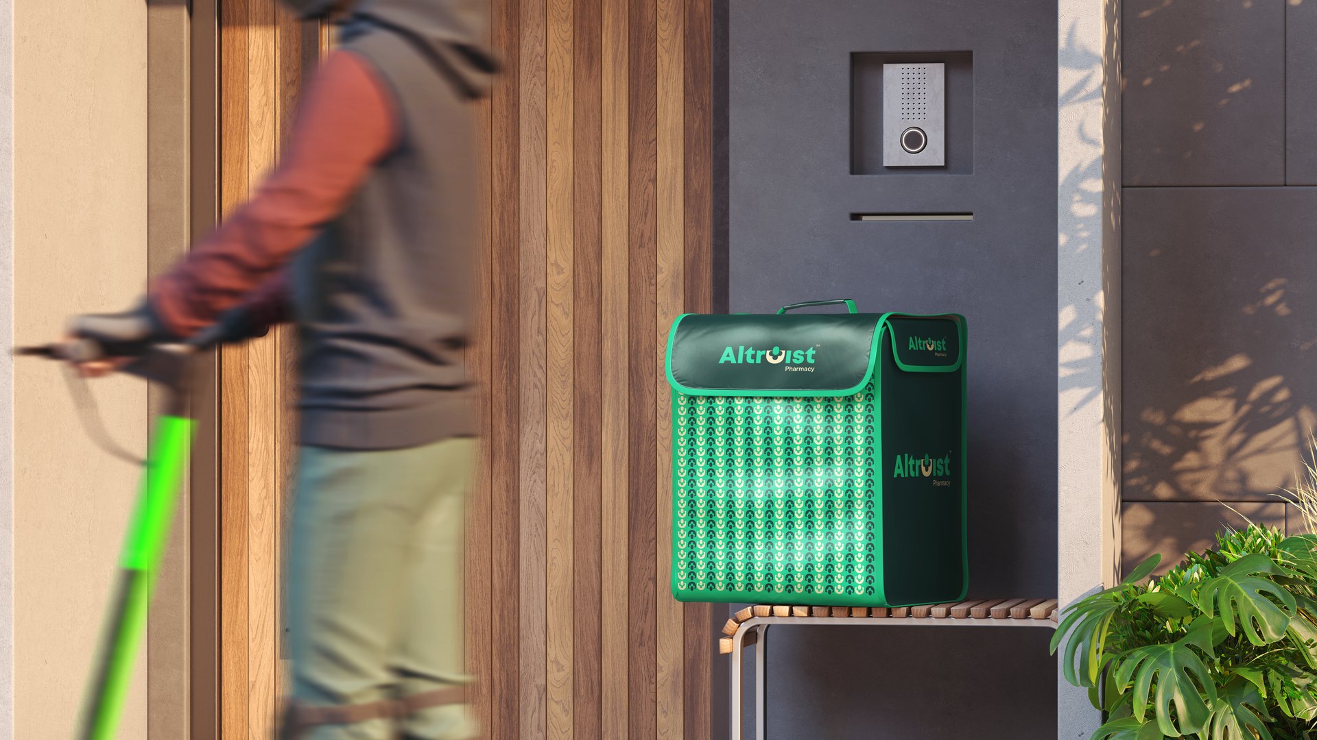 Altruist Pharmacy doorstep delivery