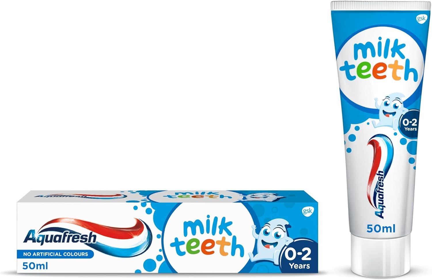Aquafresh Milk Teeth Toothpaste 0–2 Years