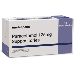 Paracetamol Suppository 125 mg