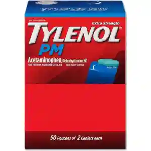Tylenol PM Caplets in Sachet Form