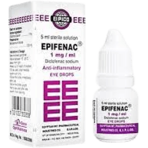 Epifenac Eye Drops (Diclofenac Sodium 0.1%)